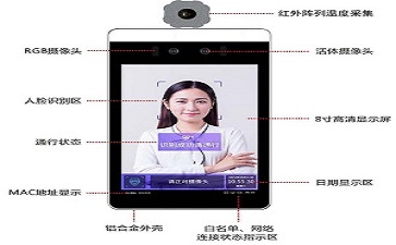 深圳大成智能重磅推出“AI人臉體溫考勤一體機-公共防疫產品”